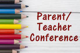 Parent / Teacher conferences are coming up on Thursday, Oct 23...